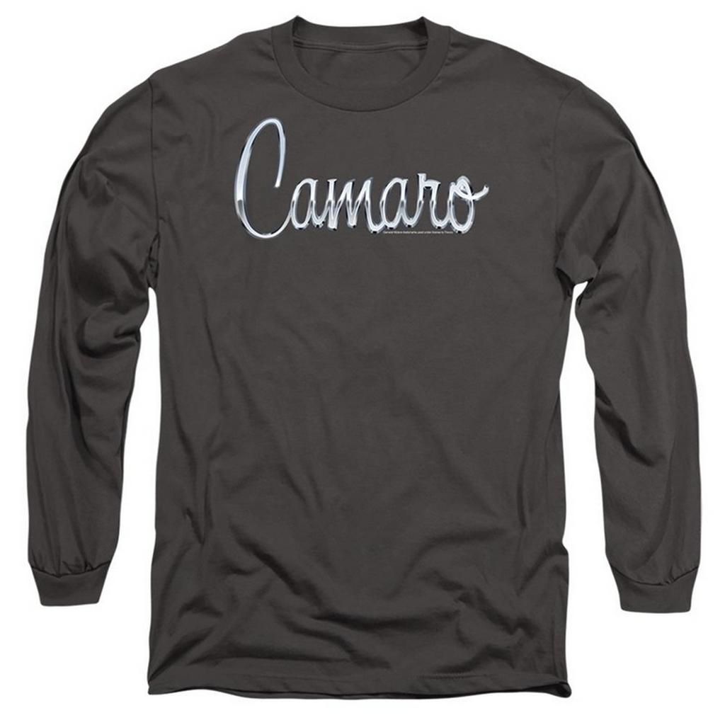Chevrolet Mens Classic Camaro Long-Sleeved T-Shirt
