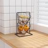 Household kitchen rack Floor-to-ceiling multi-functional storage rack Cabinet countertop Onion, ginger, garlic storage basket Vegetable rack