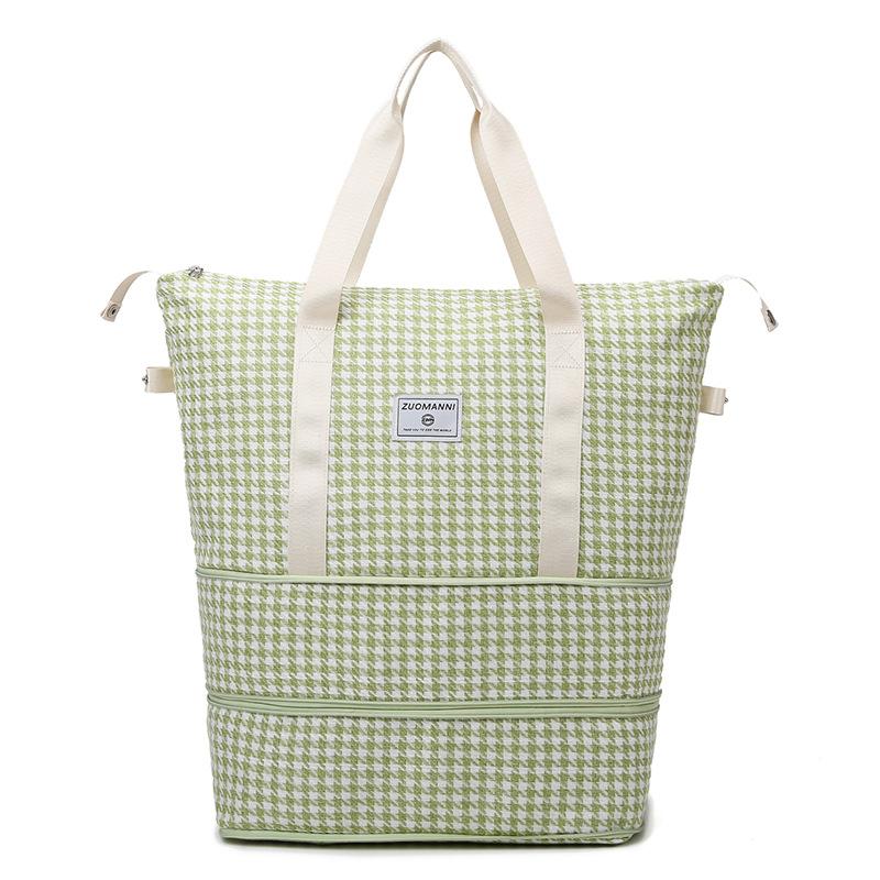 

Дорожная сумка большой вместимости с отделением для сухих и влажных вещей, спортивная сумка для фитнеса зелёный