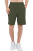 Outdoor Shorts with Zipper 01 Size XL Men's Shorts, Sweat-Wicking, Quick-Drying, Sports/Running Pockets, Green,
