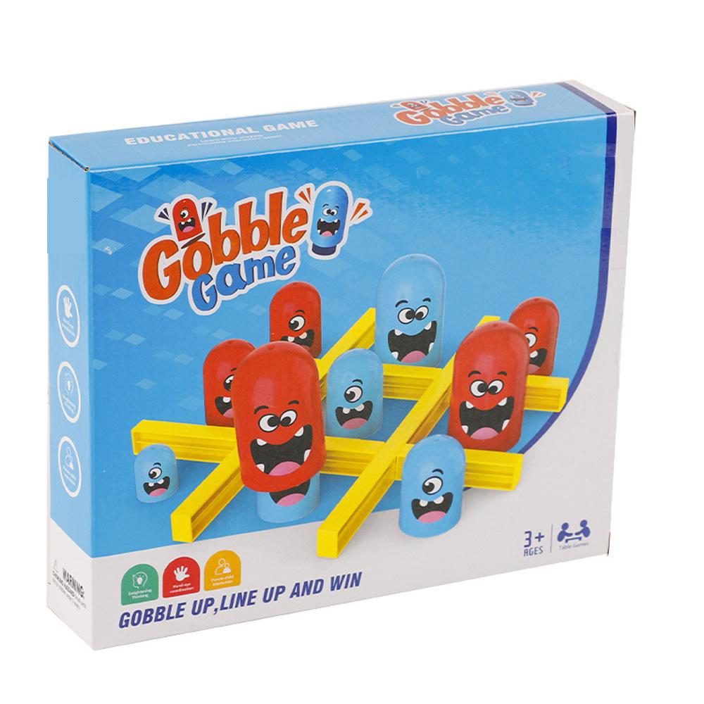 

Cross-Border Tic-Tac-Toe: Eat-Small Rooster Connect Dots Strategy Game for Kids and Parents