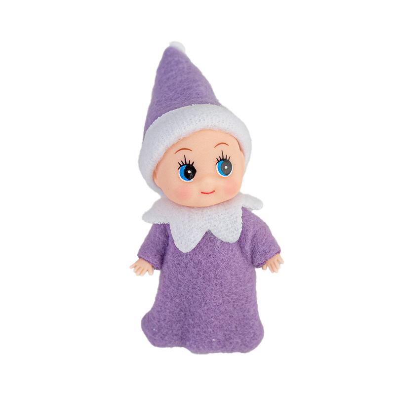 

1 шт. Рождественская мини-кукла эльфа, остроконечная шляпа, обернутые ножки, эльф, атмосфера для окна, декоративные мелкие предметы, праздничные подарки