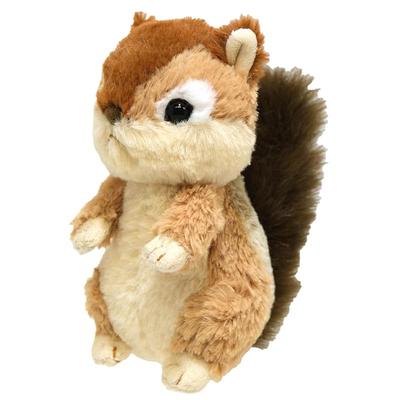 SunLemon Fluffy's Small Chipmunk Plush Toy, 8 X 13 X 14.5 Cm, Cute Animal, P-1553