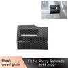 For Chevy ColoradoCanyon 2014+ Console Dash Card Slot Cover Panel Carbon Fiber