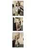 2025 European High-End Women's Lace-Up Square Neck Slimming Cropped T-Shirt