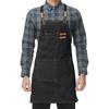 Tablier en Jean Style Coréen - Résistant aux Taches, Résistant à l'Huile, Logo Brodé pour Atelier d'Art et Usage Domestique