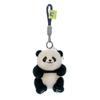 Genuine Panda Little Pendant, Giant Panda Qizai Huahua Hanhan Plush Doll Schoolbag Keychain Gift