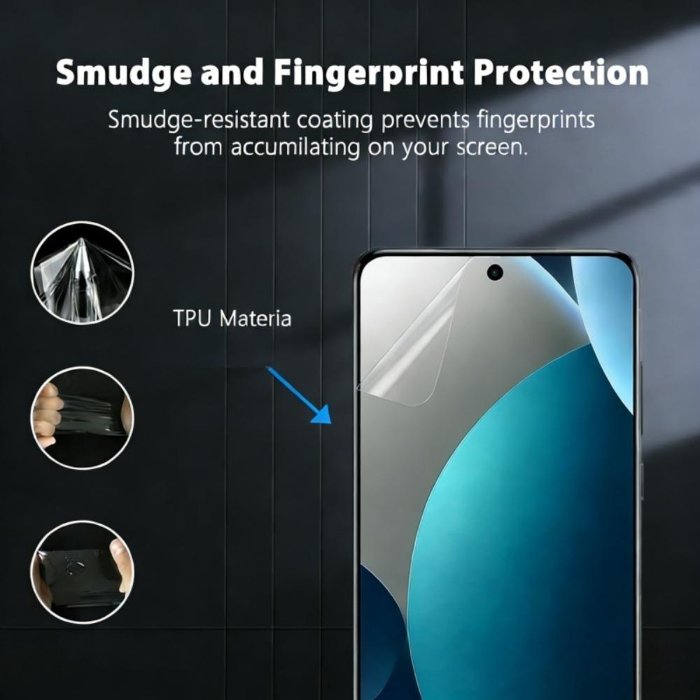 5 sztuk Ultra HD Pełne Pokrycie Folia Hydrożelowa do Redmi Note 15 14 13 Pro Plus 12 11 10 9 Pro 14S 12S 11S Ochrona Ekranu Anti-Scratch