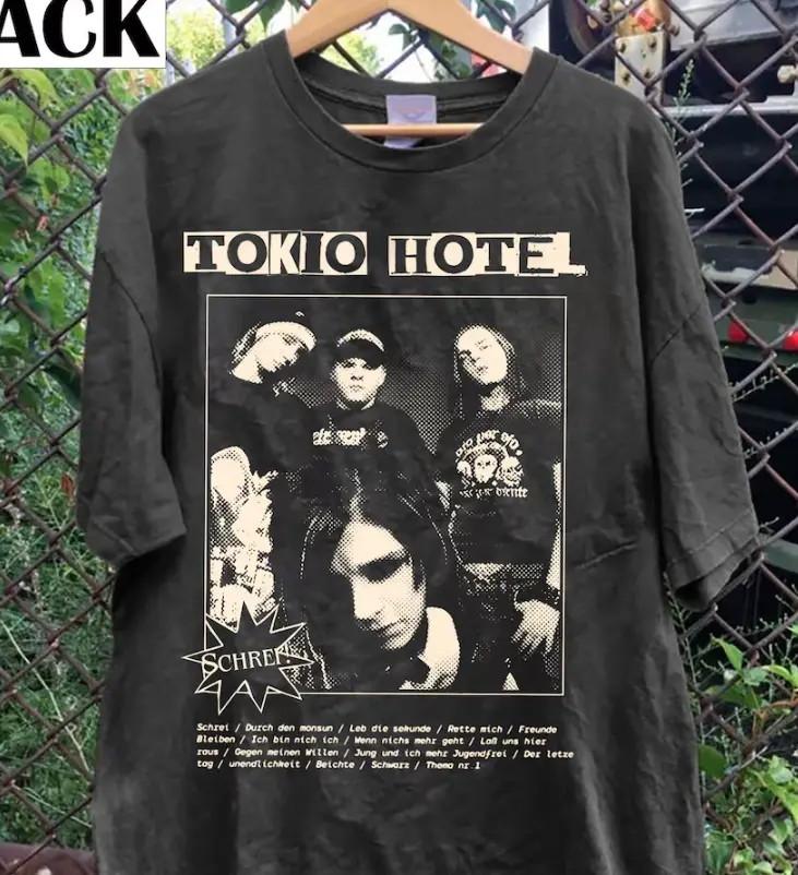

Tokio Hotel Graphic Shirt Band Music Gift Albums Unisex T-Shirt S