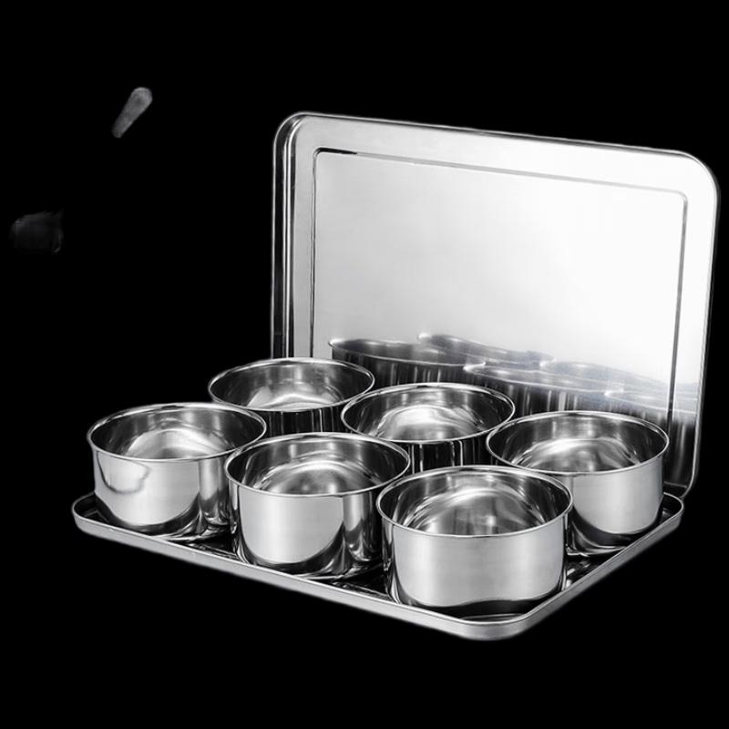 Commercial 6-Compartment Seasoning Dispenser