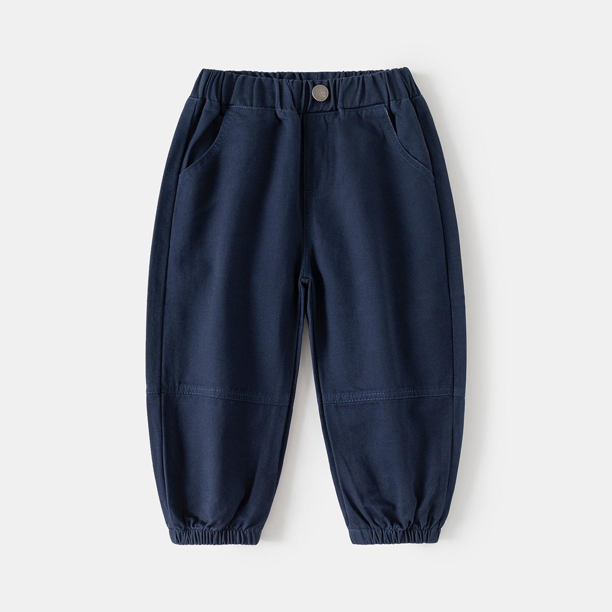 Toddler Boys Spring Autumn Cargo Jogger Pants Casual Elastic Waist Streetwear Trousers 90cm