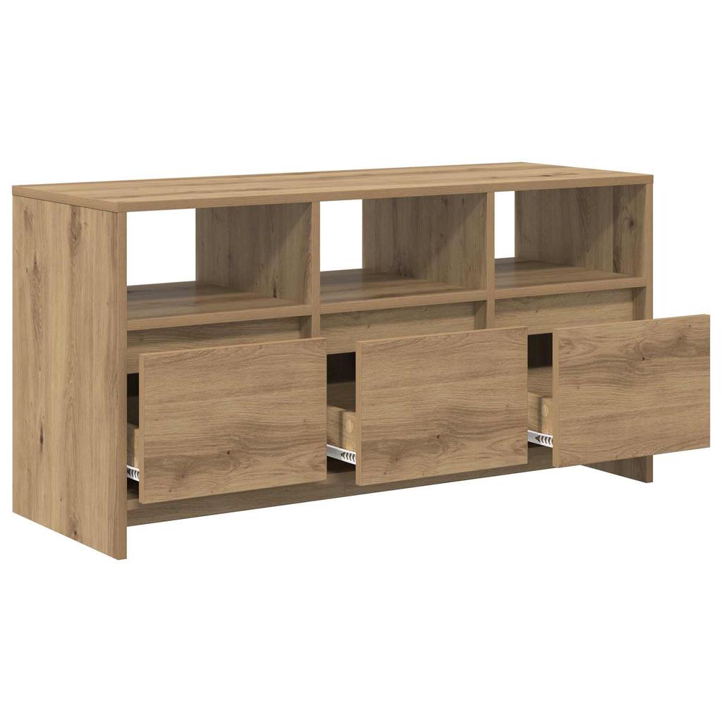 TV Stand 102 x 37.5 x 52.5 cm Artisan Oak Engineered Wood