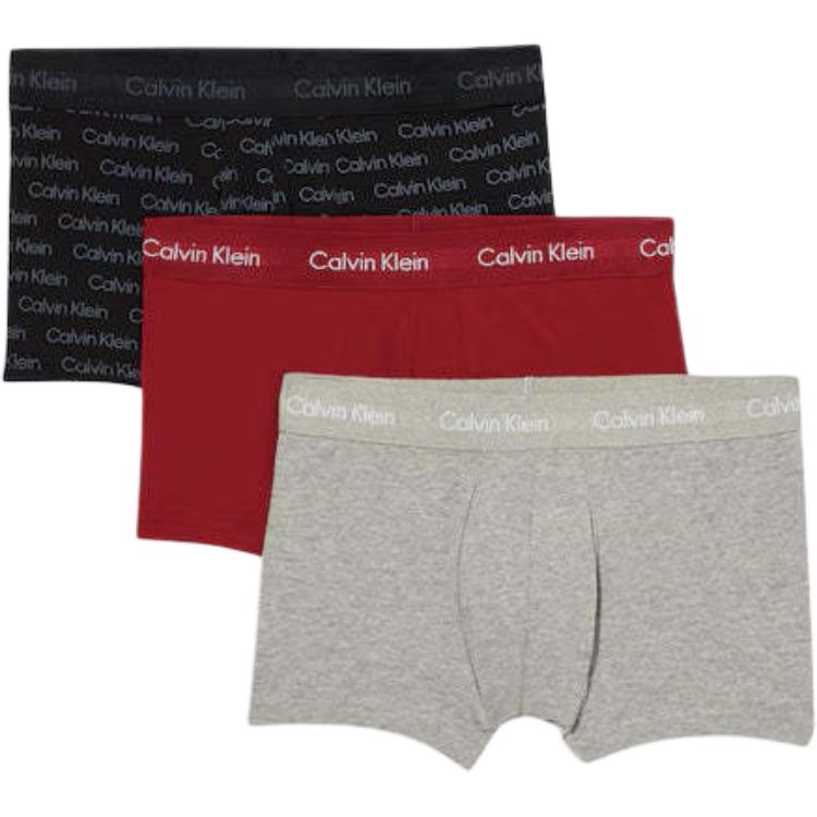 

Calvin Klein Logo Low Rise Boxer Briefs 3 Pack Men underwear 000NB3055A-QYP XL