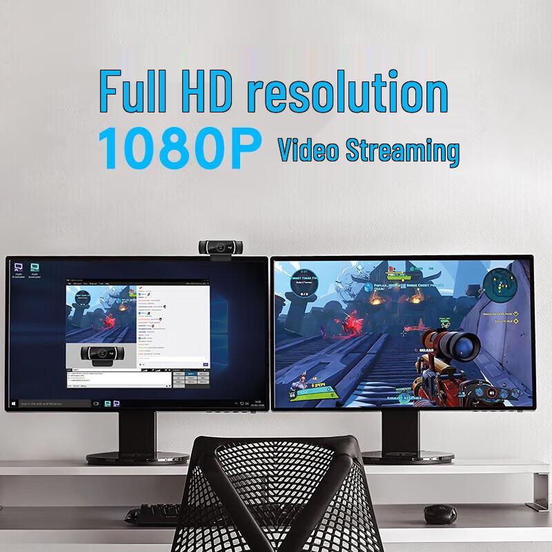Logitech C922 Pro 1080p HD Streaming Webcam