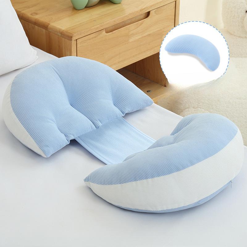 Abdominal Support U-shaped Side Sleeping Pillow for Pregnant Women Waist Protection Side Sleeping Pillow for Pregnant Women
