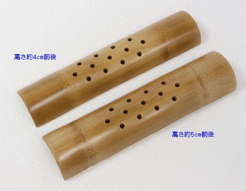 [Interchangeable] Bamboo Pillow [Bamboo Hard Pillow, 5cm High X 40cm Long] Includes Instructions (Product Number: 73-807), Recommended for Relieving