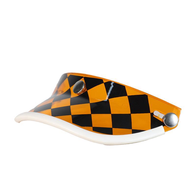 Helmet Accessories: Brim and Long Visor for Three-Buckle Helmets