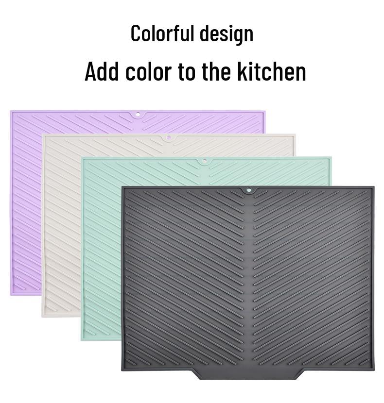 Silicone Non-Slip Heat-Resistant Kitchen Countertop Mat
