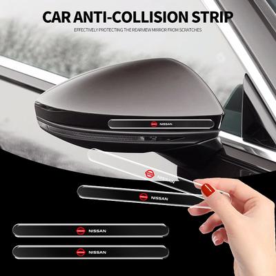 New Car Door Handle Protector Anti-Scratch Silicone Door Bowl Sticker For Nissan Nismo Teana Skyline Juke X-trail Almera Qashqai
