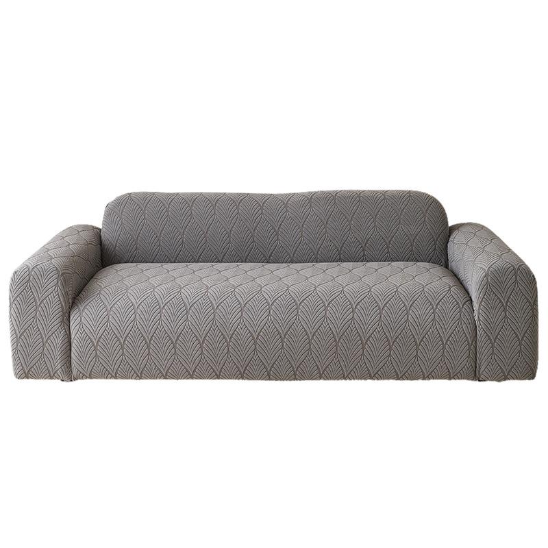 Neuer minimalistischer Stil Polarfleece Sofabezug Elastischer Vollbezug Alle Jahreszeiten Universell Rutschfestes Stoffkissen