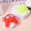 Zabawka do ściskania Kraba Elastyczne Elastyczne Piłki Antystresowe Kolorowa Zabawka do Ściskania Łagodzi Stres Zabawki Wentylacyjne Fidget Squishes Zabawka Dekompresyjna Upominek na Przyjęcie