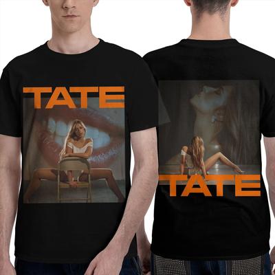 Heren Dames T-shirt Tate McRae T-shirts Mode Miss Possessive Tour 2025 Zomer Tees Casual Custom Logo 100 Katoen Kleding Cadeau