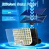 256 LED Solar Light Outdoor Waterproof with Motion Sensor Floodlight Remote Control 3 Modes for Patio Garage Backyard