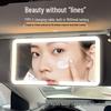 LED Touch Car Sun Visor Vanity Mirror: HD Makeup Mirror for Passenger Side