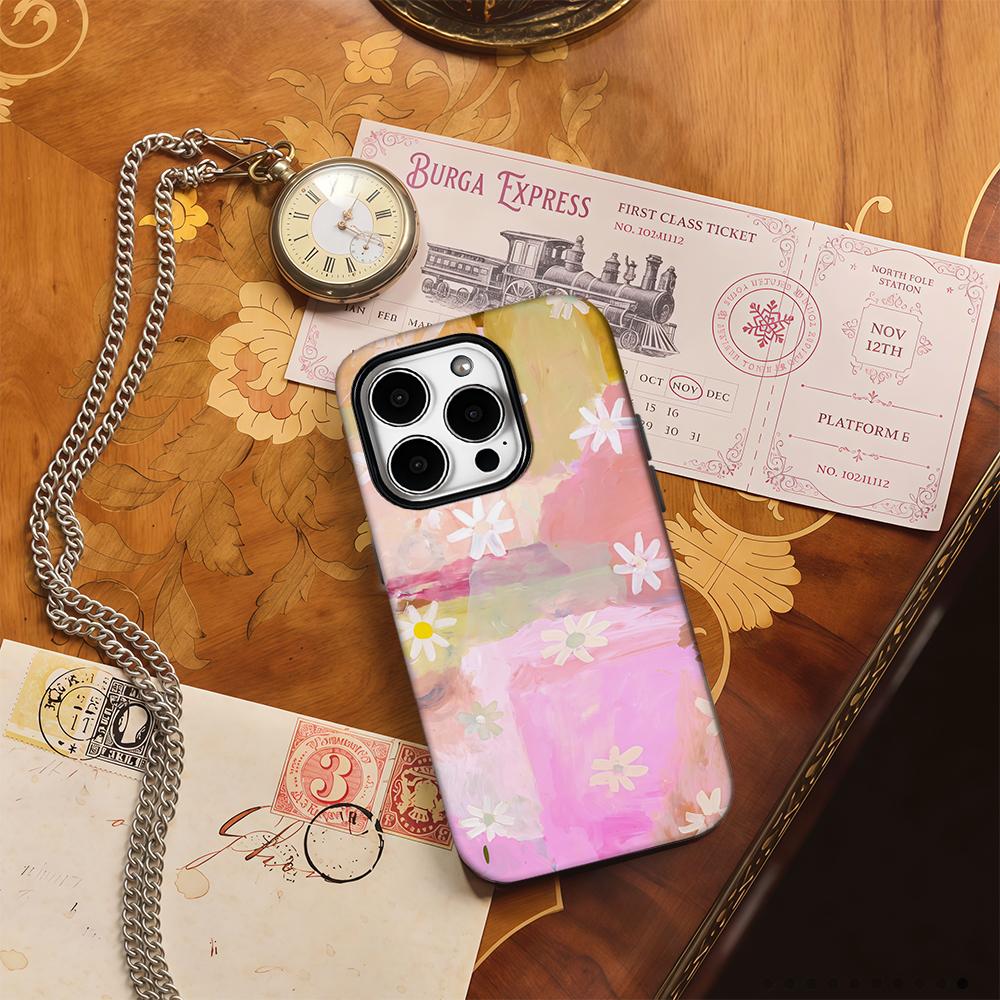 GET HAPPY Phone Case for IPhone 16 15 14 13 12 11 X XS XR XSMAX 7 8 Pro Max Plus Double-layer Back Cover