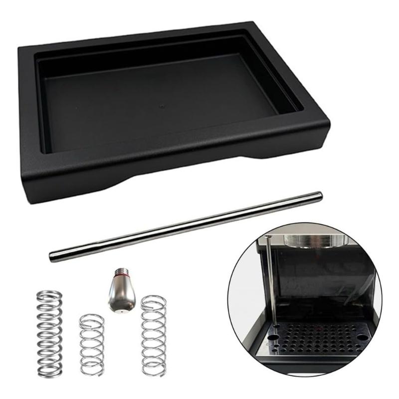 Adjustable Pressure Spring Kit With Low Profile Drip Tray And Stainless Tube For Coffee Machines Espresso Maker Parts