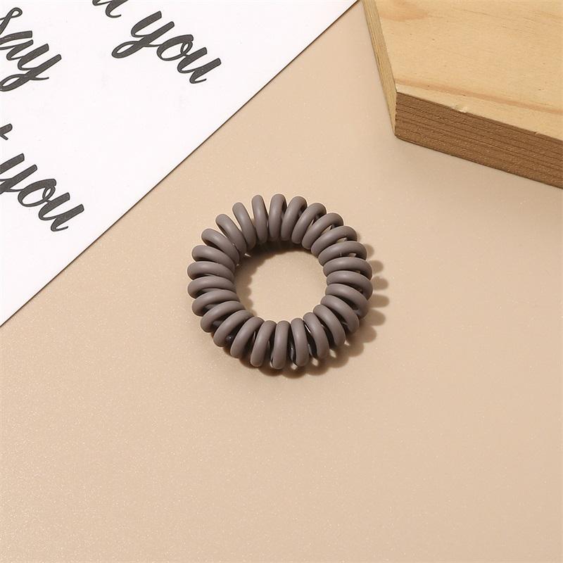 3pcs Hair Tie Women Multicolor Elastic Hair Band Spiral High Elasticity Telephone Wire Gum for Hair Rubber Band Hair Accessories