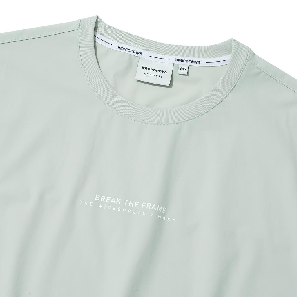 INTERCREW Tricot Cooling Woven Short Sleeve L Grey Itz2Xm05Alg