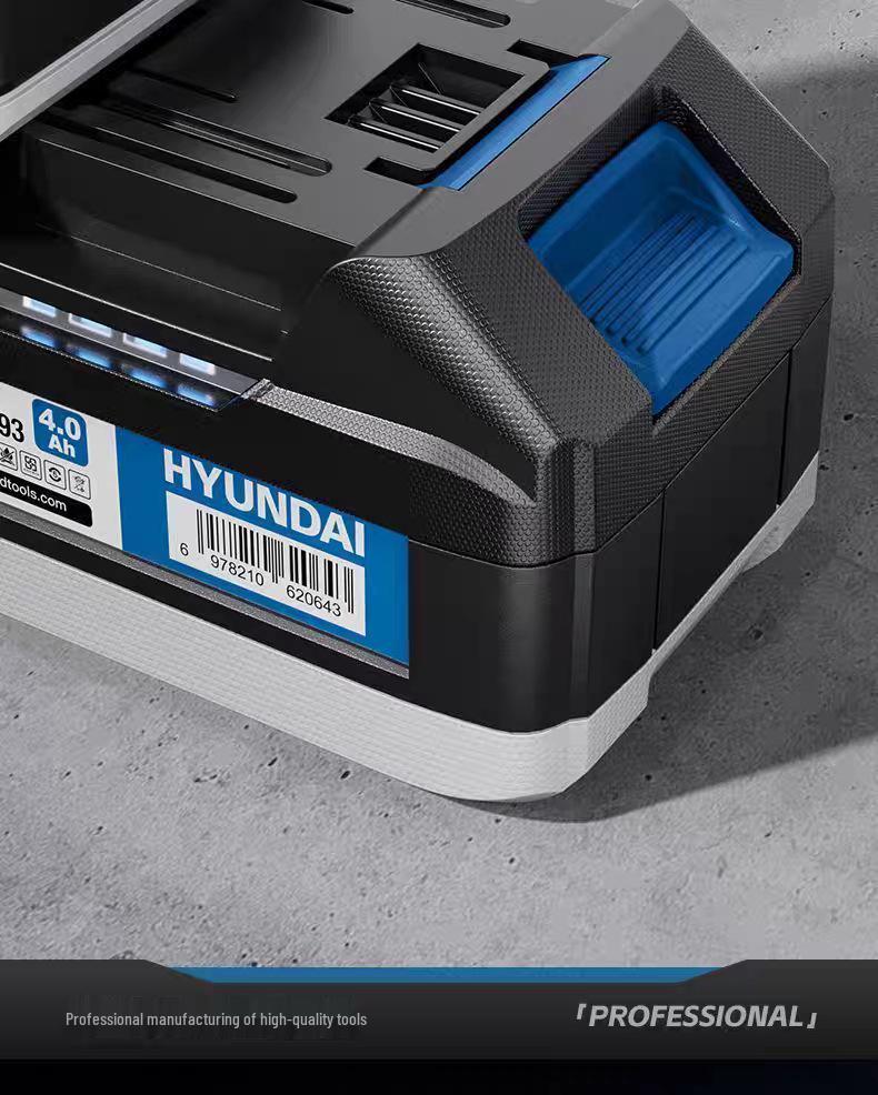 Hyundai Makita 21V Large-Capacity Lithium Battery for Power Tools - Fits Electric Drills & Angle Grinders