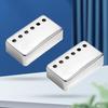 2Pcs Pickup Covers Musical 50/52mm Pole Spacing Brass Electric Guitar Humbucker Pickup Covers