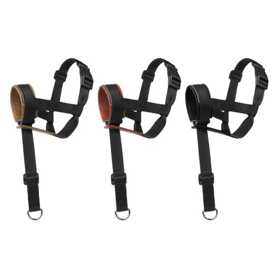 No-Pull Dog Head Collar Adjustable Dog Head Halter with Padded Nose