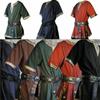Stylish V-neck Medieval Tunic Top Shirt For Men Perfect For Renaissance Festivals
