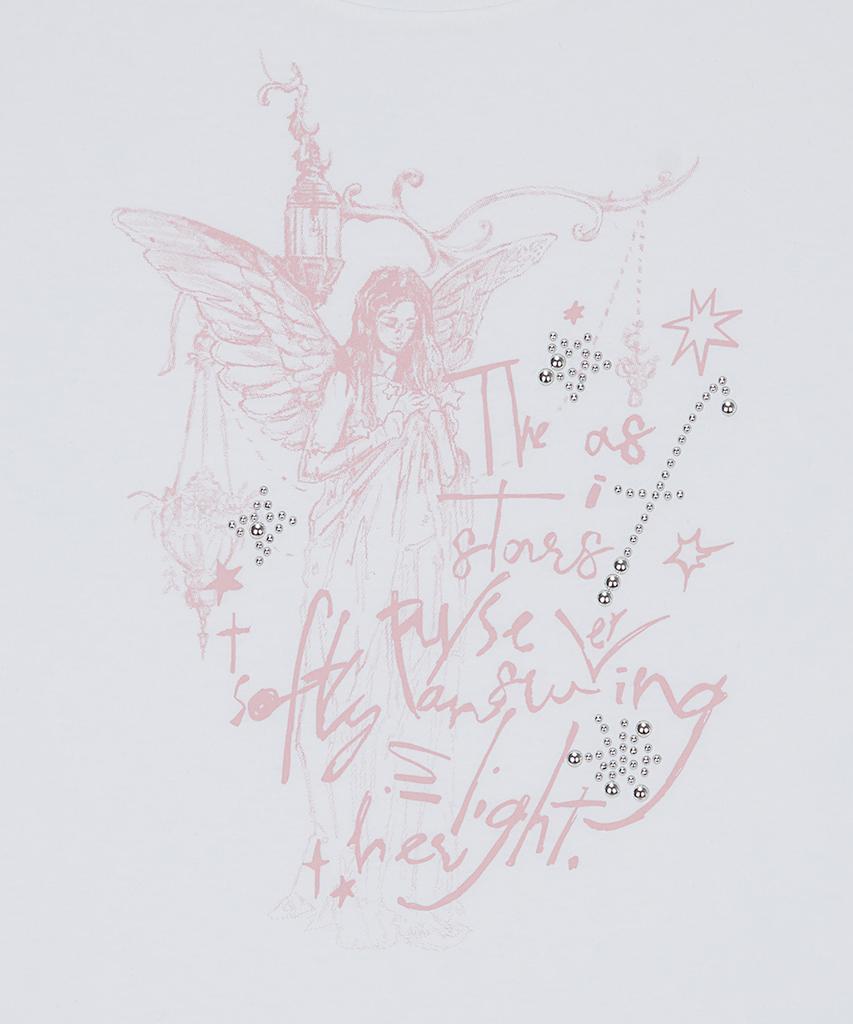 LUVISTRUE El Angelic Graphic Tee(White)