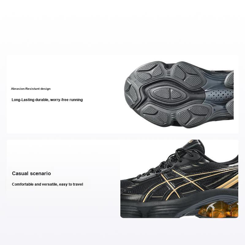 Унисекс кроссовки ASICS Gel Kinetic Fluent Черный Золотой 1203A591-001 43.5