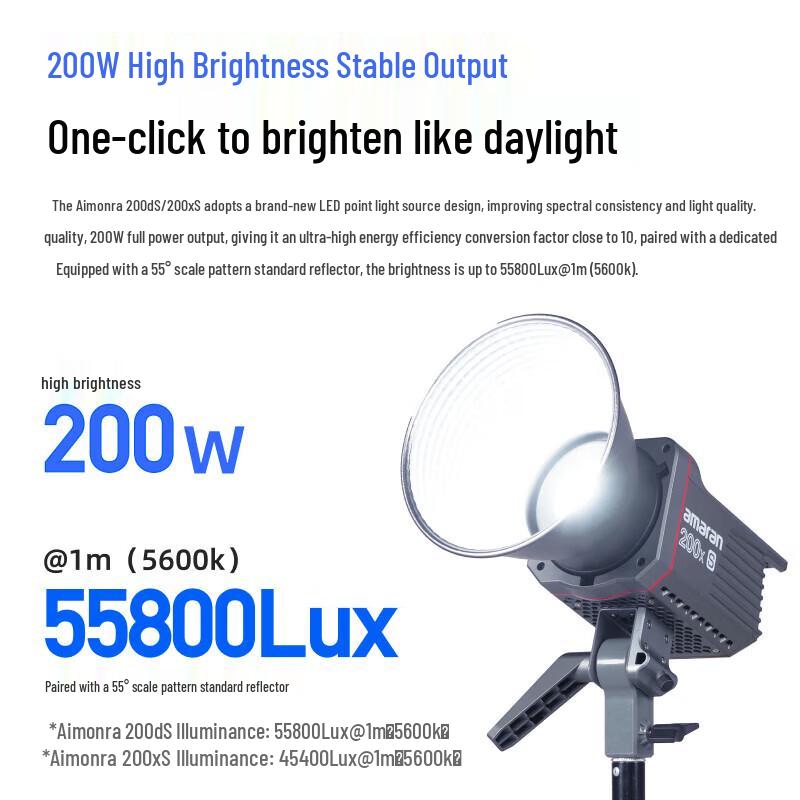 Aputure Amaran 200 Series LED Video Light