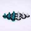 20/30/50Pcs Auto Vehicle Retainer Fastener Rivet Green Nylon Retaining Clip For Bumper Door Buckle Car Interior Accessories