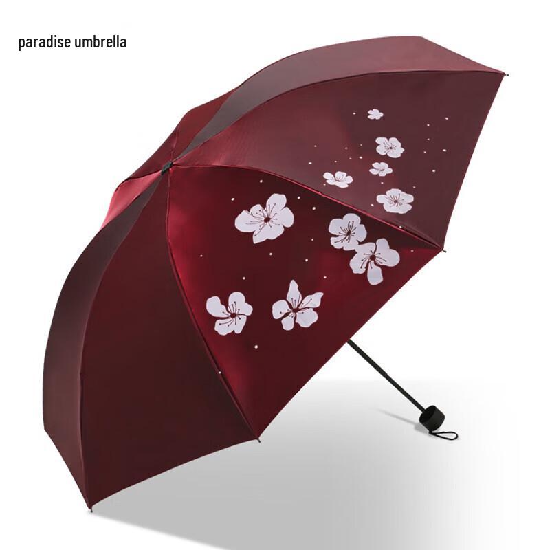 Paradise 3-Fold UV Protection Sun & Rain Umbrella