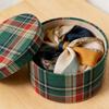 Portable Paper Flower Bucket Craft Container Round/Square Gift Packaging Box For Weddings Anniversaries And Event