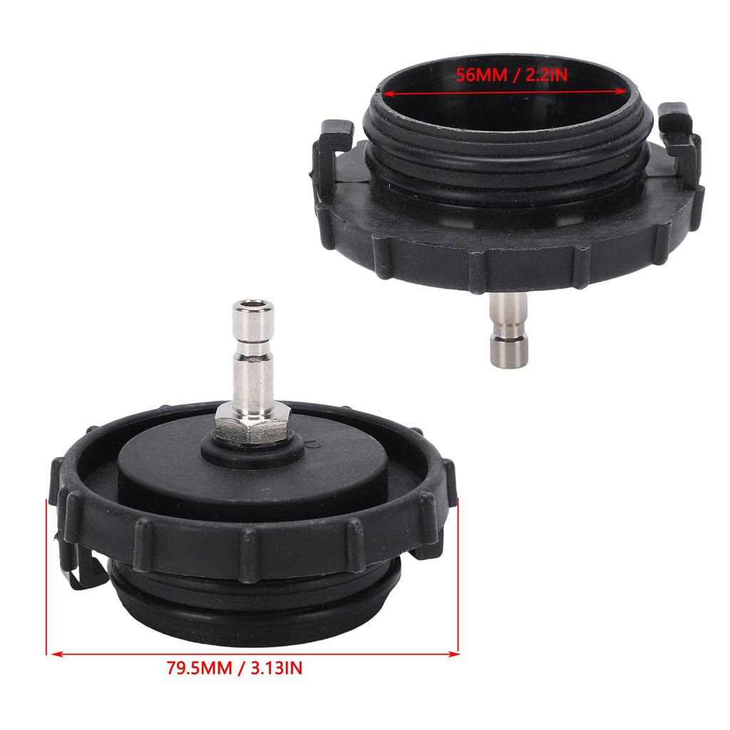 EBTOOLS 56mm Brake Master Cylinder Bleeding Adapter Brake Fluid Bleeder Adapter Replacement for ABS & Metal Structure Vehicles Brake System Service