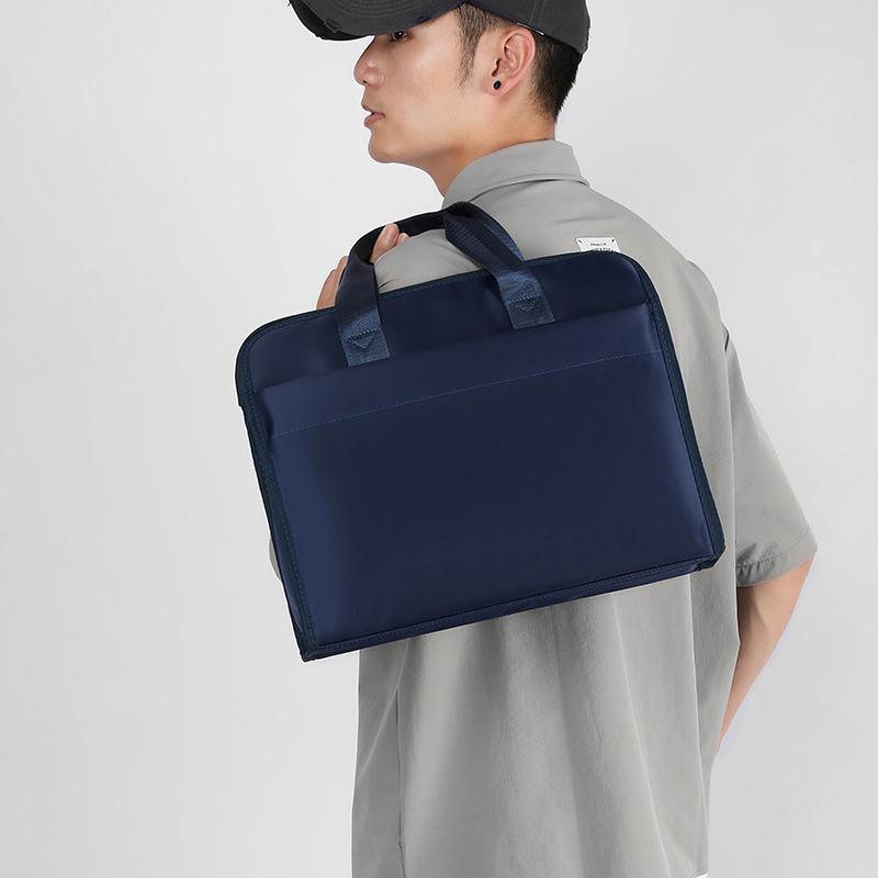 Geanta de afaceri pentru barbati Servieta de mare capacitate Geanta de umar din nailon rezistenta la uzura