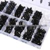 BMW-Compatible 350PCS Nylon Rivets for Car Body Panels & Interior Fasteners