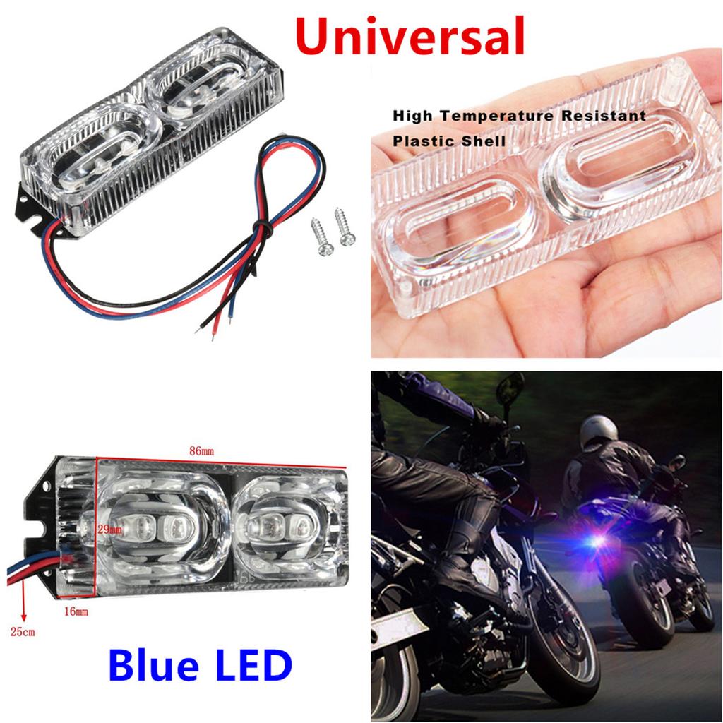Motorcycle Brake Turn Signal LED Lamp Warning Tail Stop Strobe Flash Light