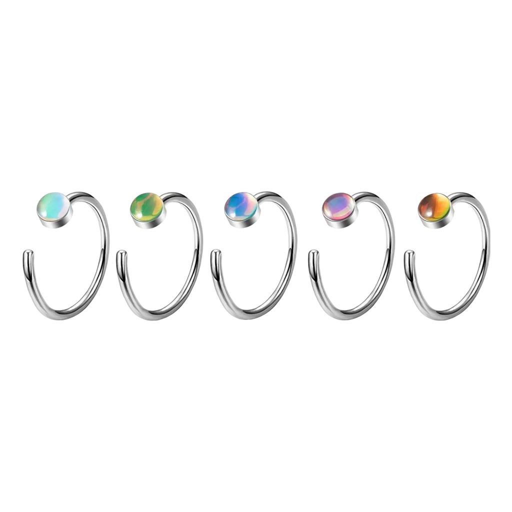 Nose Piercing Jewelry Nose Studs Set Alloy Nose Decorations Nose Piercings Alloy Texture Suitable for Comfortable Wear
