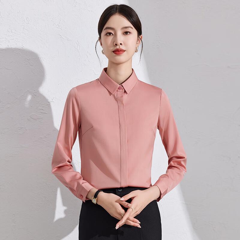 Women's Long Sleeve Slim Fit Professional Shirt