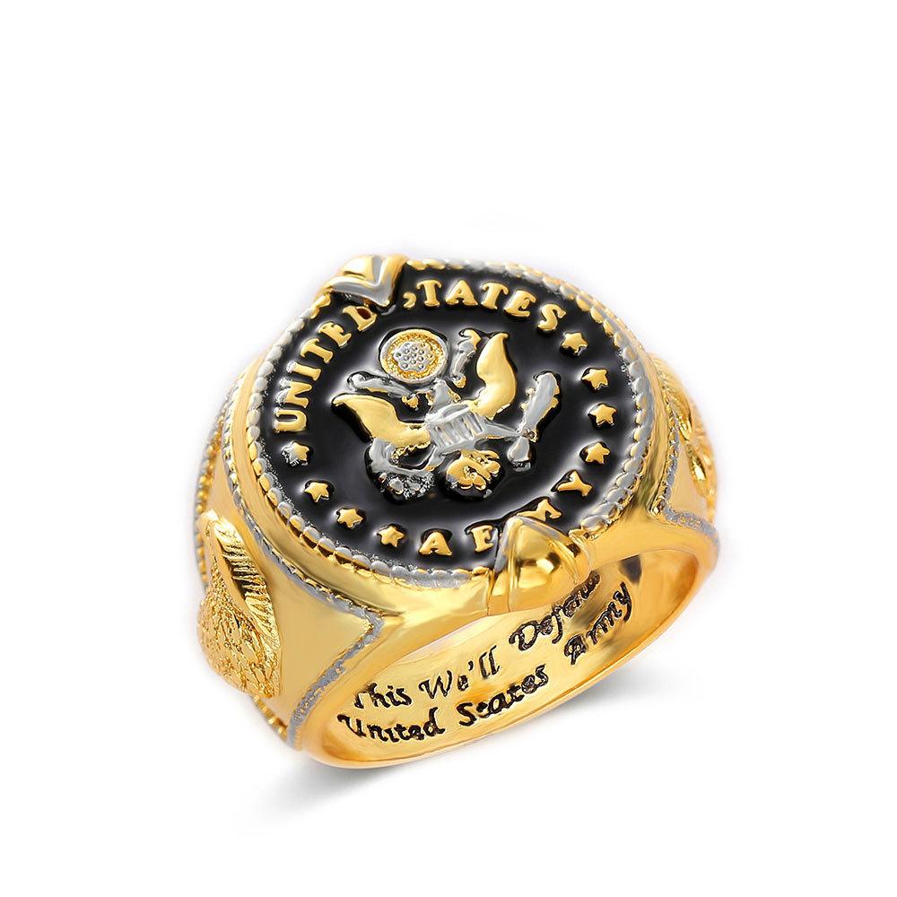 Antique Distressed Two Tone Silver Men's Wide Band Ring