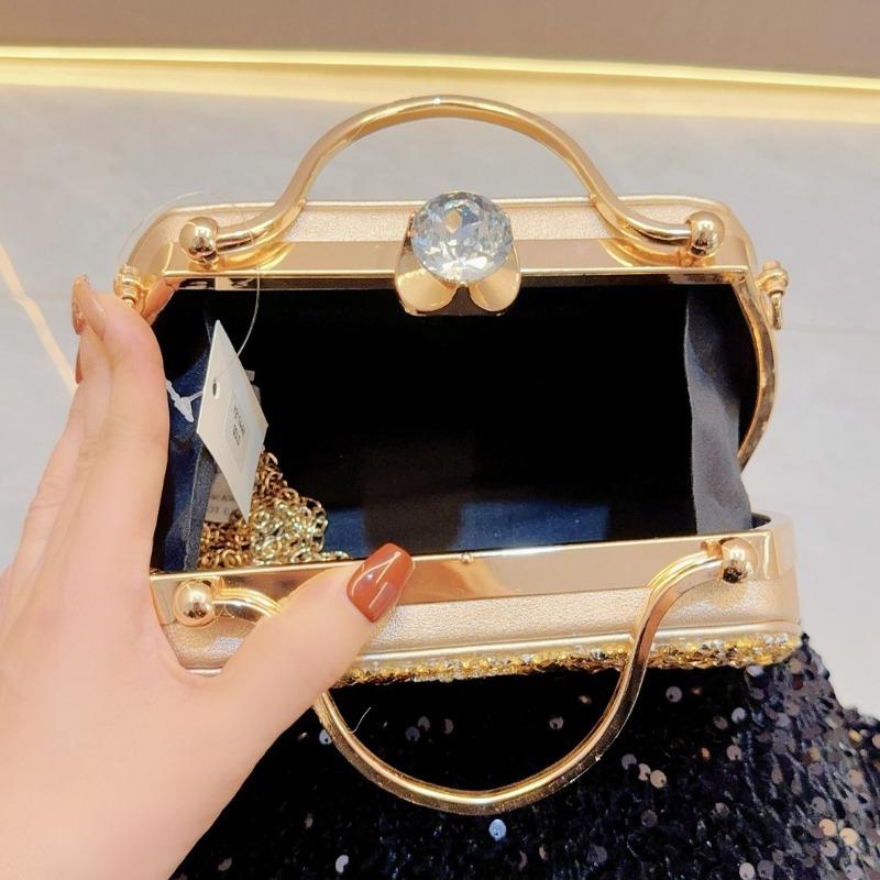 Kristall Handtasche Voller Diamanten Modische Bankett Tasche Abendessen Tasche Einzel-Schulter Umhängetasche